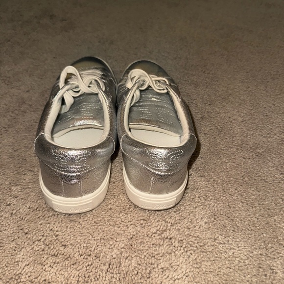 Sam Edelman Silver Sneakers - Picture 2 of 4